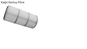 Toz boya tesislerinde kullanılan standart kağıt filtre